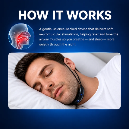 Snoroff™ Smart Anti-Snore Device