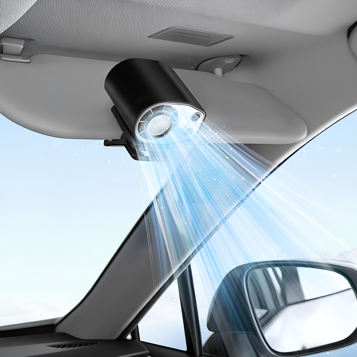 Car Clip-On Air Conditioner Fan