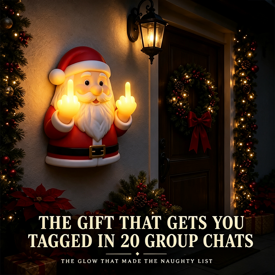 Mischief LED Wall Decor | Spooky & Funny Holiday Light, Indoor & Outdoor