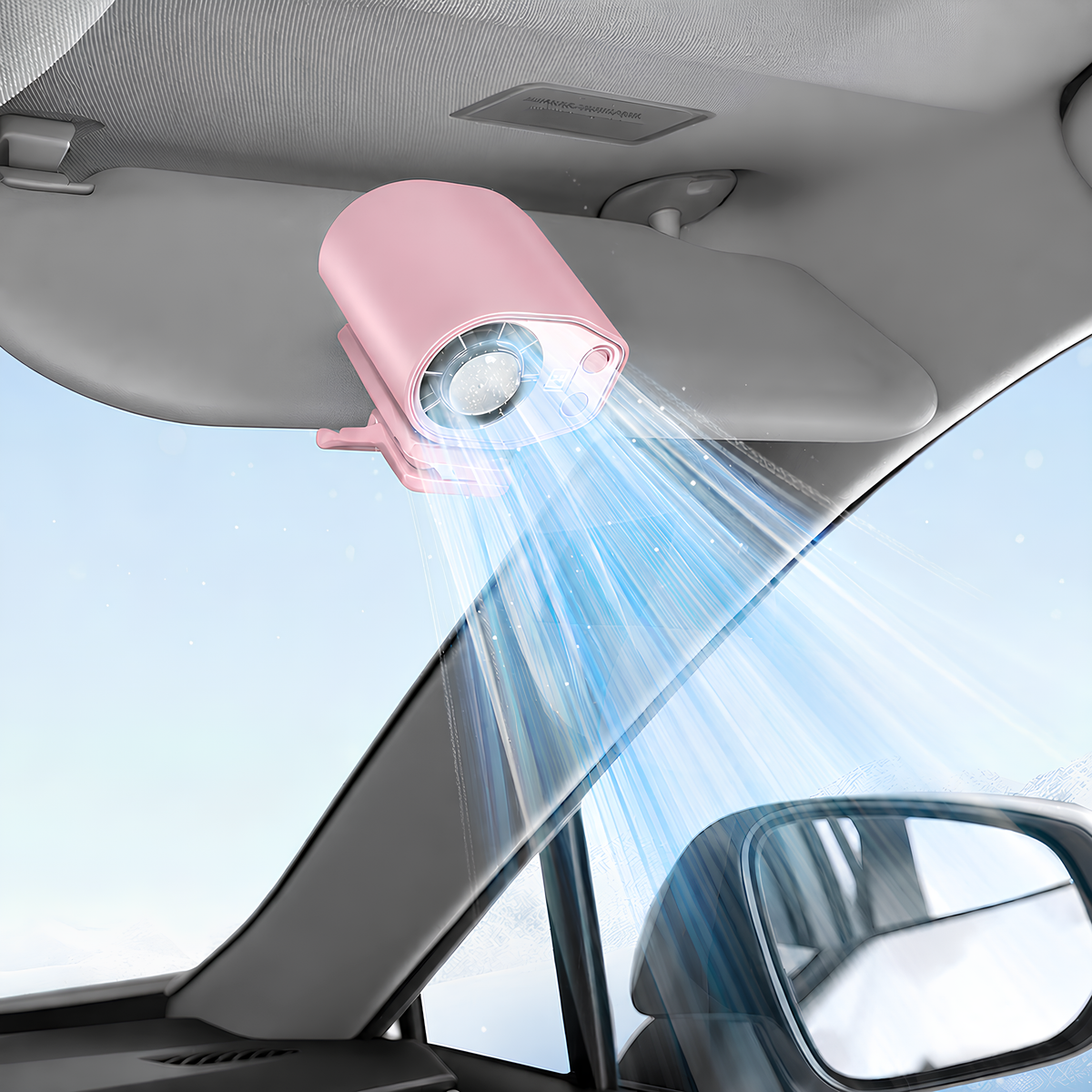 Car Clip-On Air Conditioner Fan