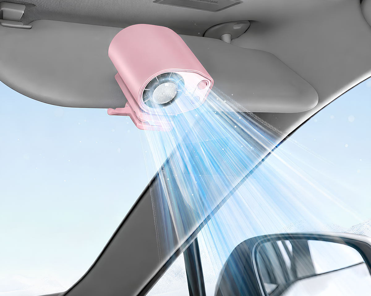Car Clip-On Air Conditioner Fan