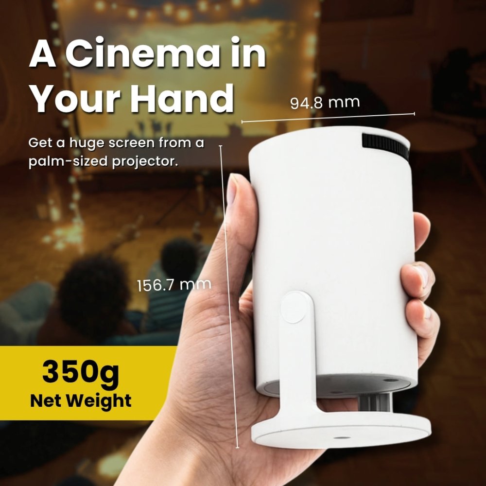 LumiBeam | Mini Projector with High-Resolution Display | Portable Design for On-the-Go Entertainment 3