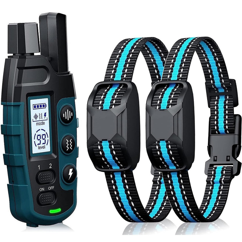 Remote Dog Training Collar – 1000m Range, Waterproof & Adjustable Modes